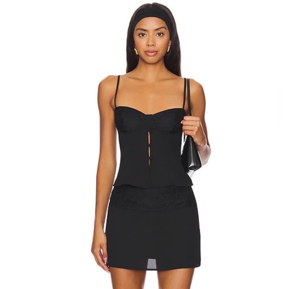 More To Come Tops - More to Come Black Daria Tank